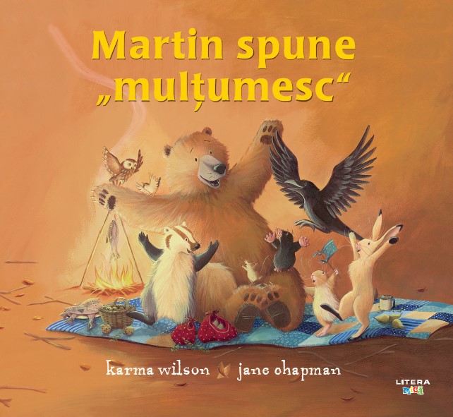 Carte Martin spune ”mulțumesc” editura Litera