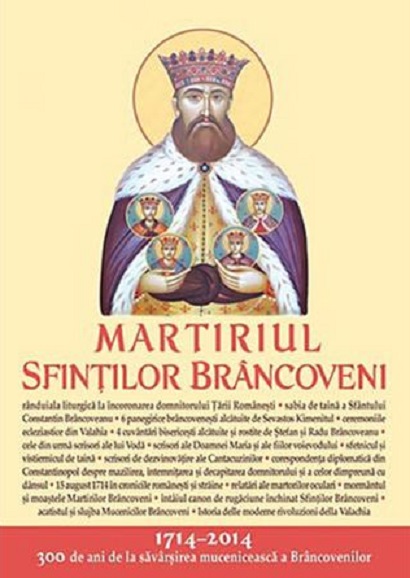 Carte Martiriul Sfintilor Brancoveni   editura Sophia