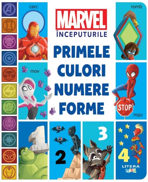 Carte Marvel Inceputurile. Primele culori