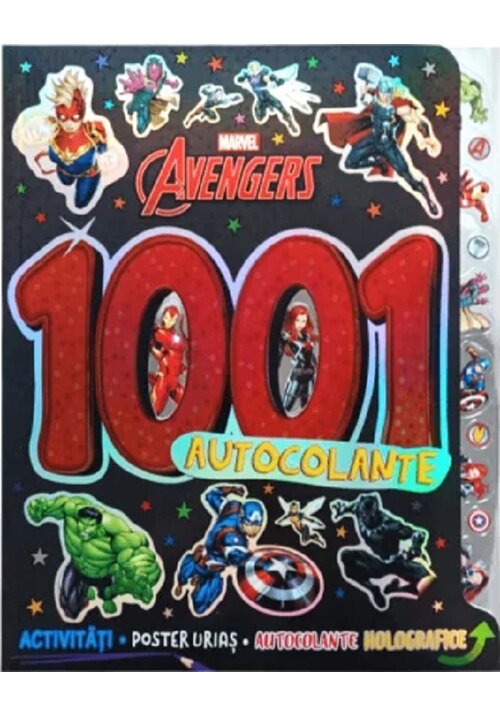 Carte Marvel. Avengers. 1001 autocolante editura Litera