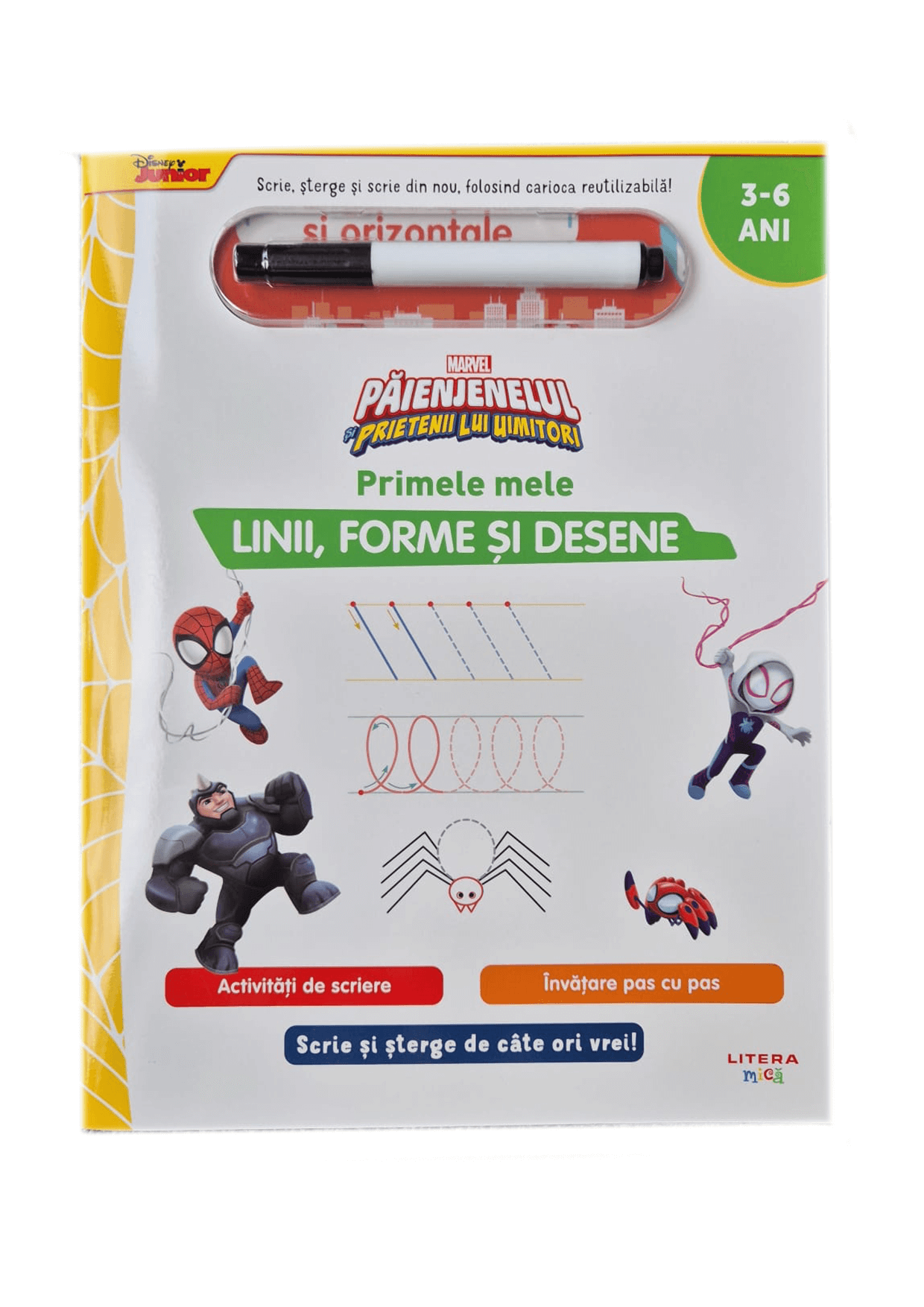 Carte Marvel. Paienjenelul si prietenii lui uimitori. Primele mele linii