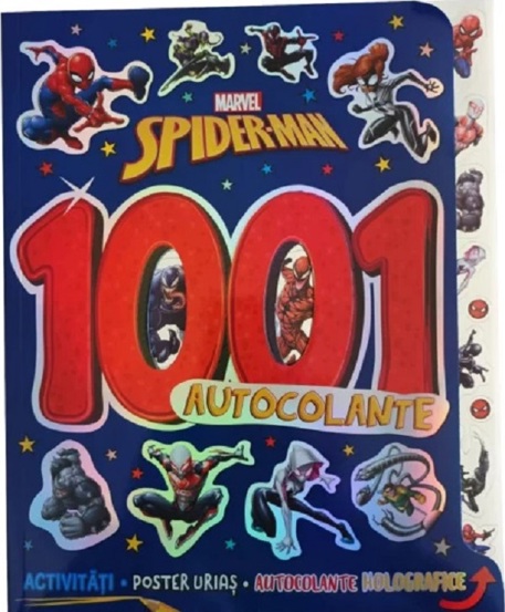 Carte Marvel. Spider-Man. 1001 autocolante editura Litera