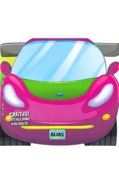 Carte Masina sport. Abtibilduri colorate editura -