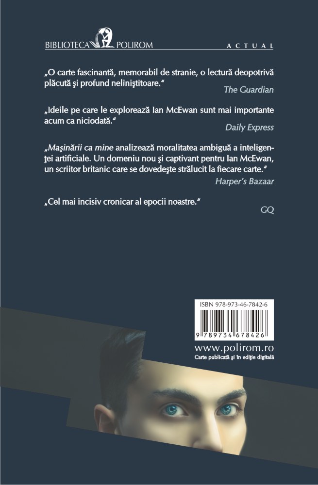 Carte Masinarii ca mine autor Ian McEwan editura Polirom