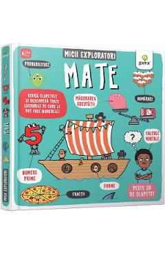 Carte Mate. Micii Exploratori editura Autor Anonim