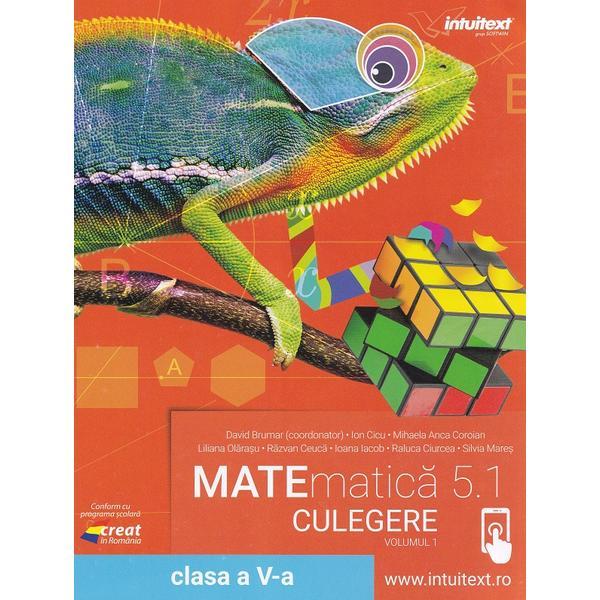 Carte Matematica 5.1 - Clasa 5 - Culegere Vol.1 - David Brumar