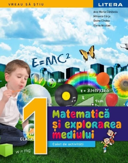 Carte Matematica - Clasa 1 - Caiet de activitati editura Litera