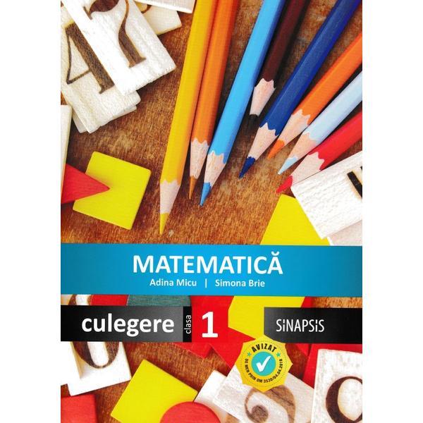 Carte Matematica - Clasa 1 - Culegere - Adina Micu