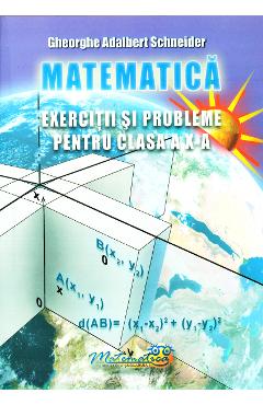 Carte Matematica - Clasa 10 - Exercitii si probleme - Gheorghe Adalbert Schneider editura Gheorghe Adalbert Schneider