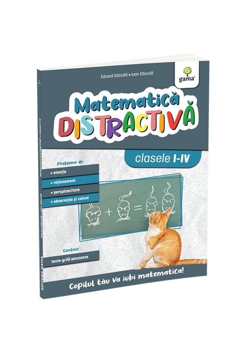 Carte Matematica distractiva. Editia a II-a/ Matematica pentru clasele primare editura Gama