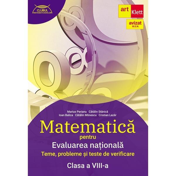 Carte Matematica pentru Evaluarea nationala - Clasa 8 - Marius Perianu