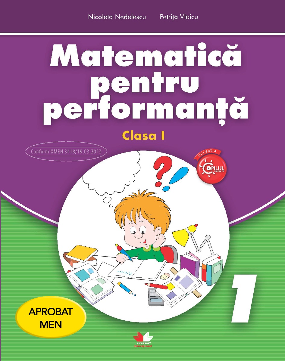Carte Matematica pentru performanta. Clasa I editura Litera