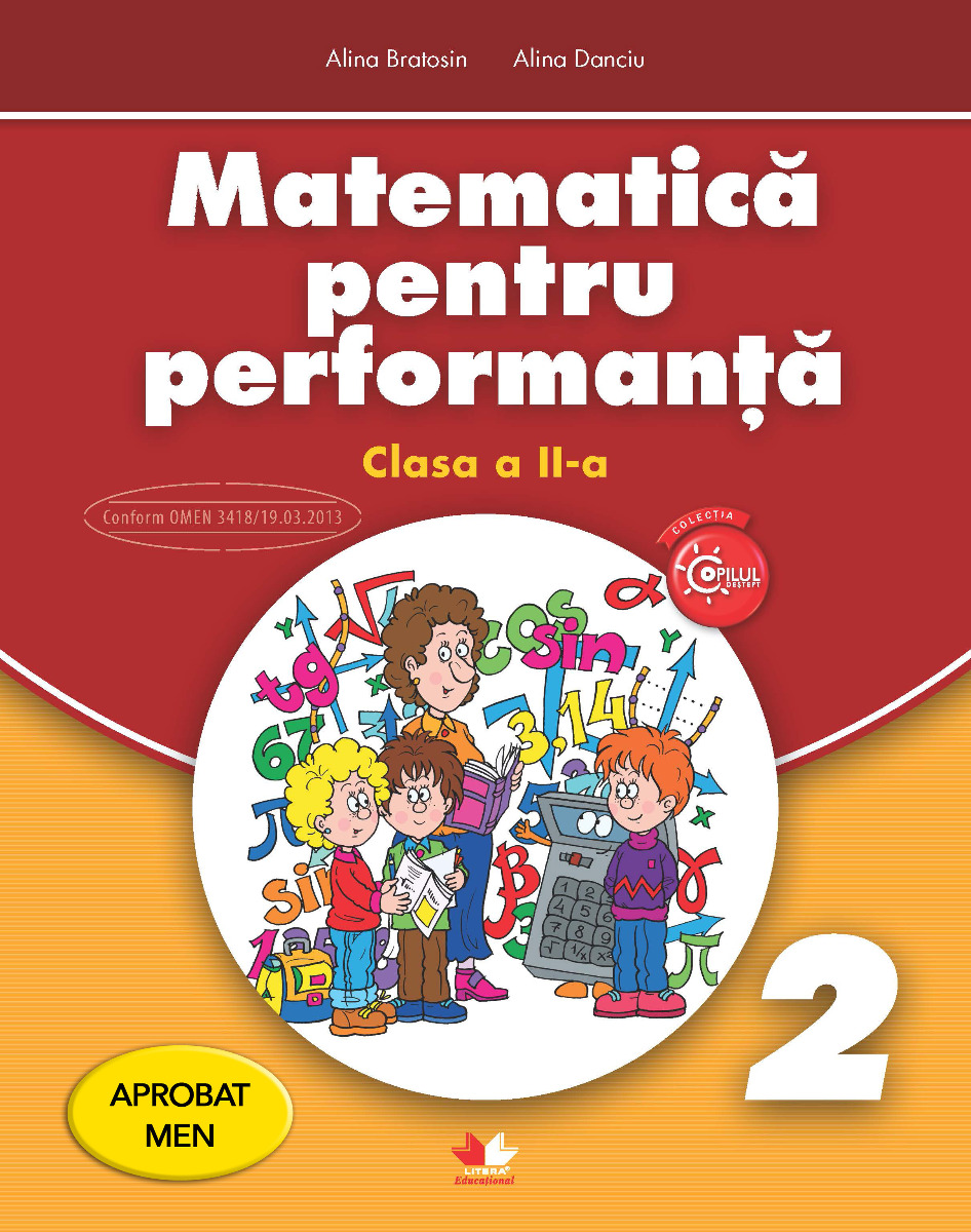 Carte Matematica pentru performanta. Clasa a II-a editura Litera