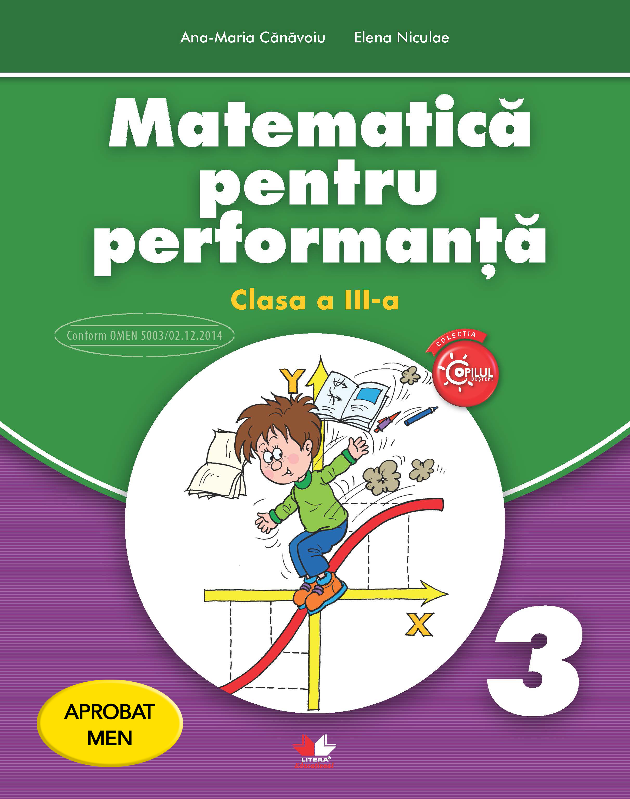Carte Matematică pentru performanță. Clasa a III-a editura Litera