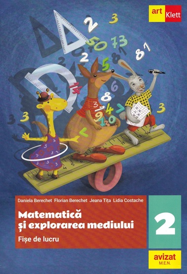 Carte Matematica si explorarea mediului - Clasa 2 - Fise de lucru editura ART KLETT