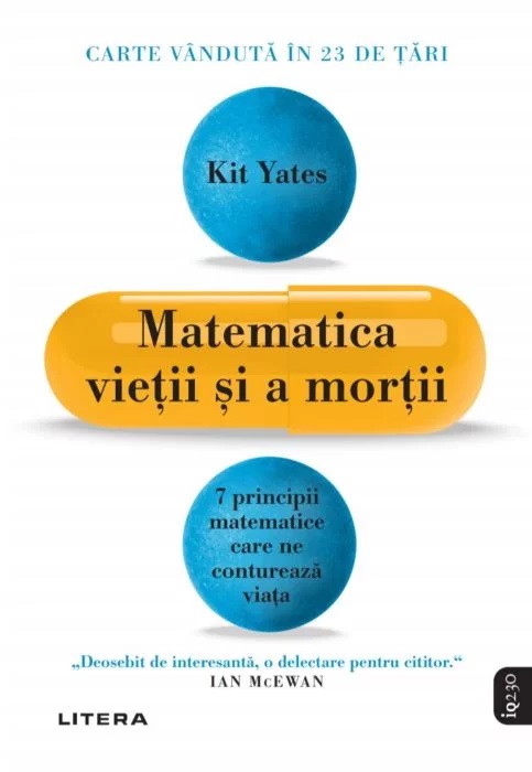Carte Matematica vietii si a mortii autor Kit Yates editura Litera