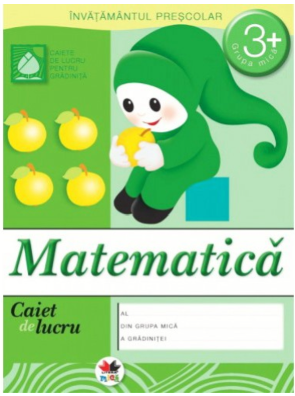 Carte Matematică. Caiet de lucru 3+ editura Litera