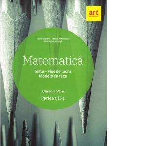 Carte Matematica. Clasa a VI-a. Partea a II-a. Teste. Fise de lucru. Modele de teze
