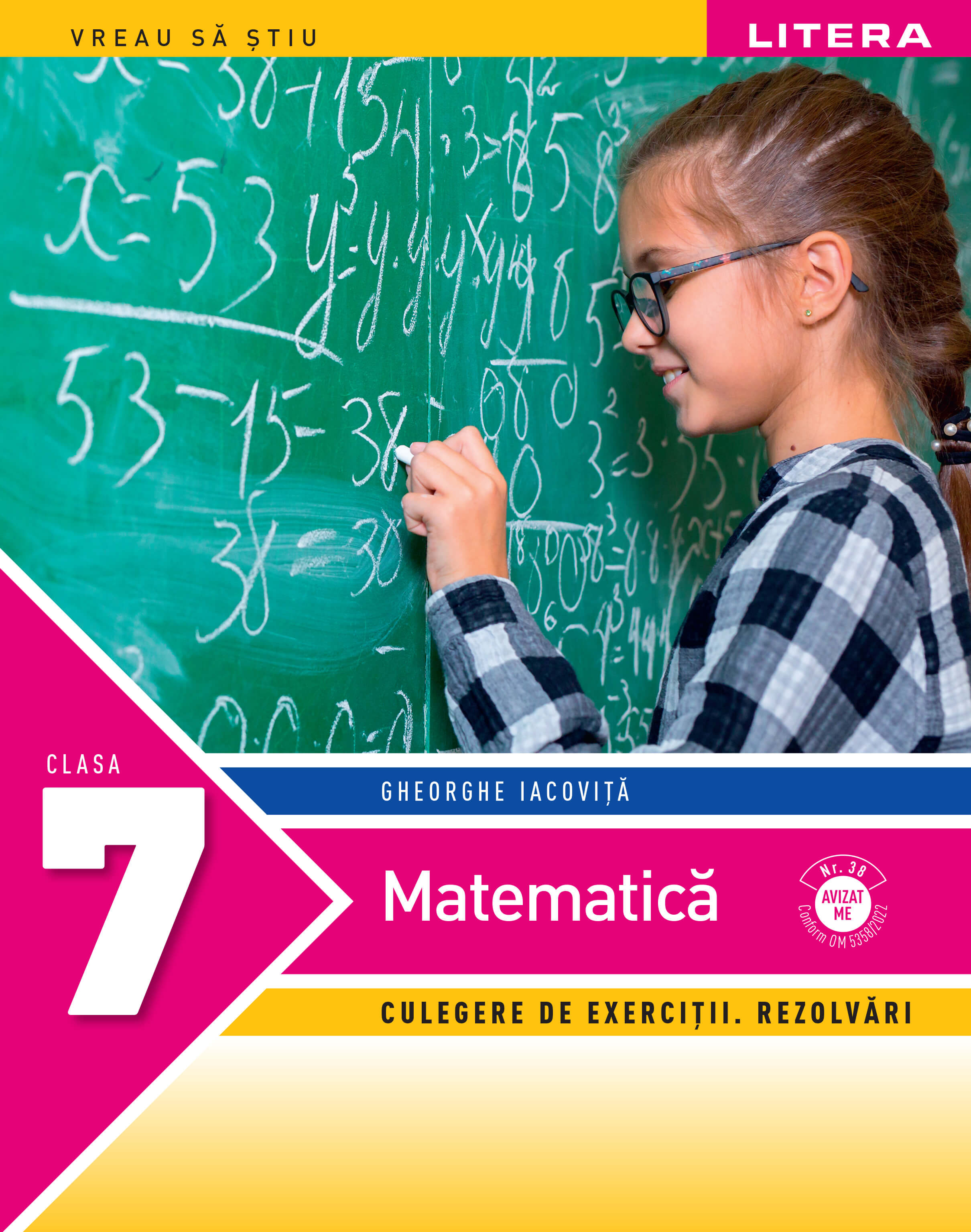 Carte Matematica. Culegere de exercitii. Rezolvari. Clasa a VII-a editura Litera