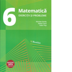 Carte Matematica. Exercitii si probleme pentru clasa a VI-a