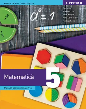 Carte Matematica. Manual pentru clasa a V-a/Dorin Lint