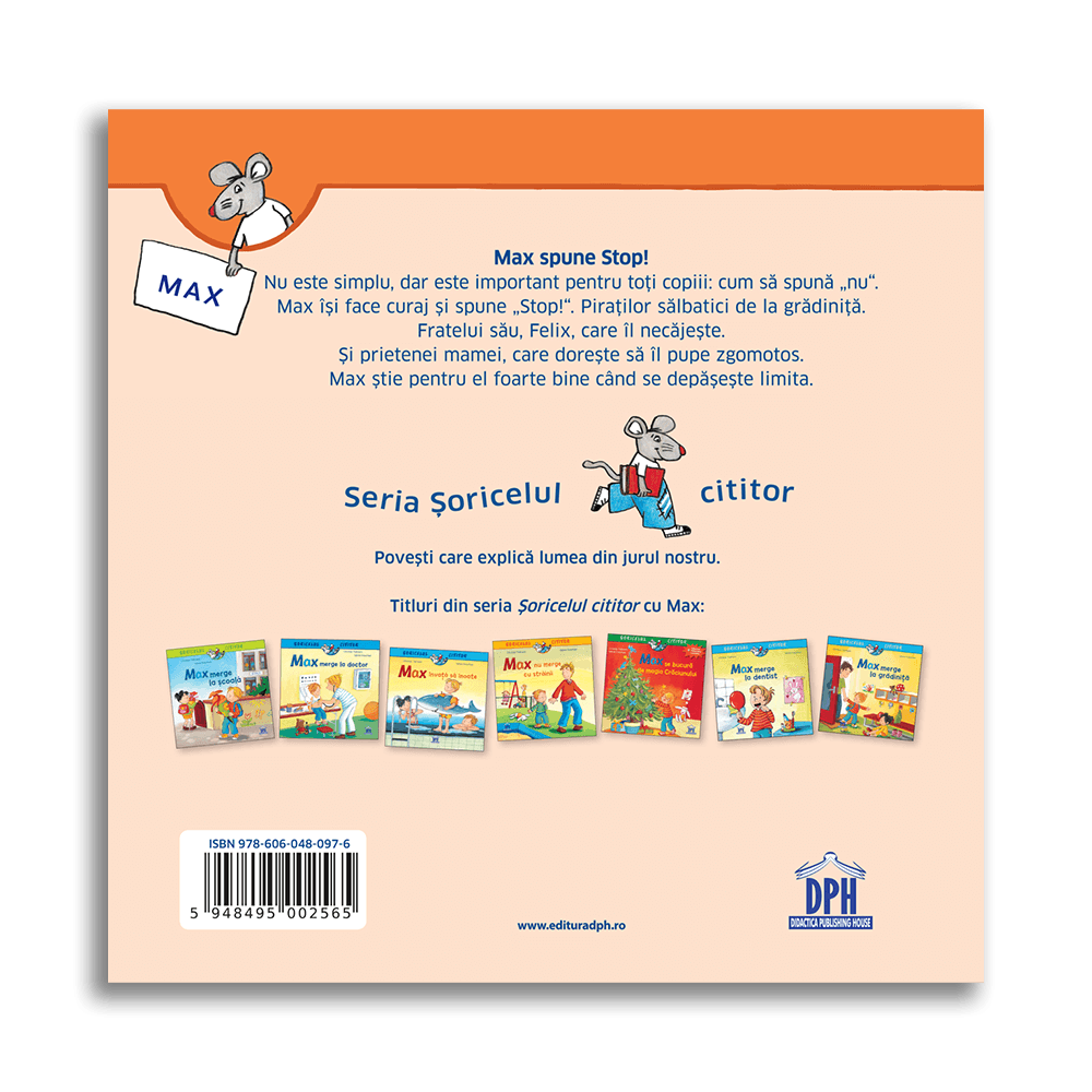 Carte Max spune Stop! autor Christian Tielmann