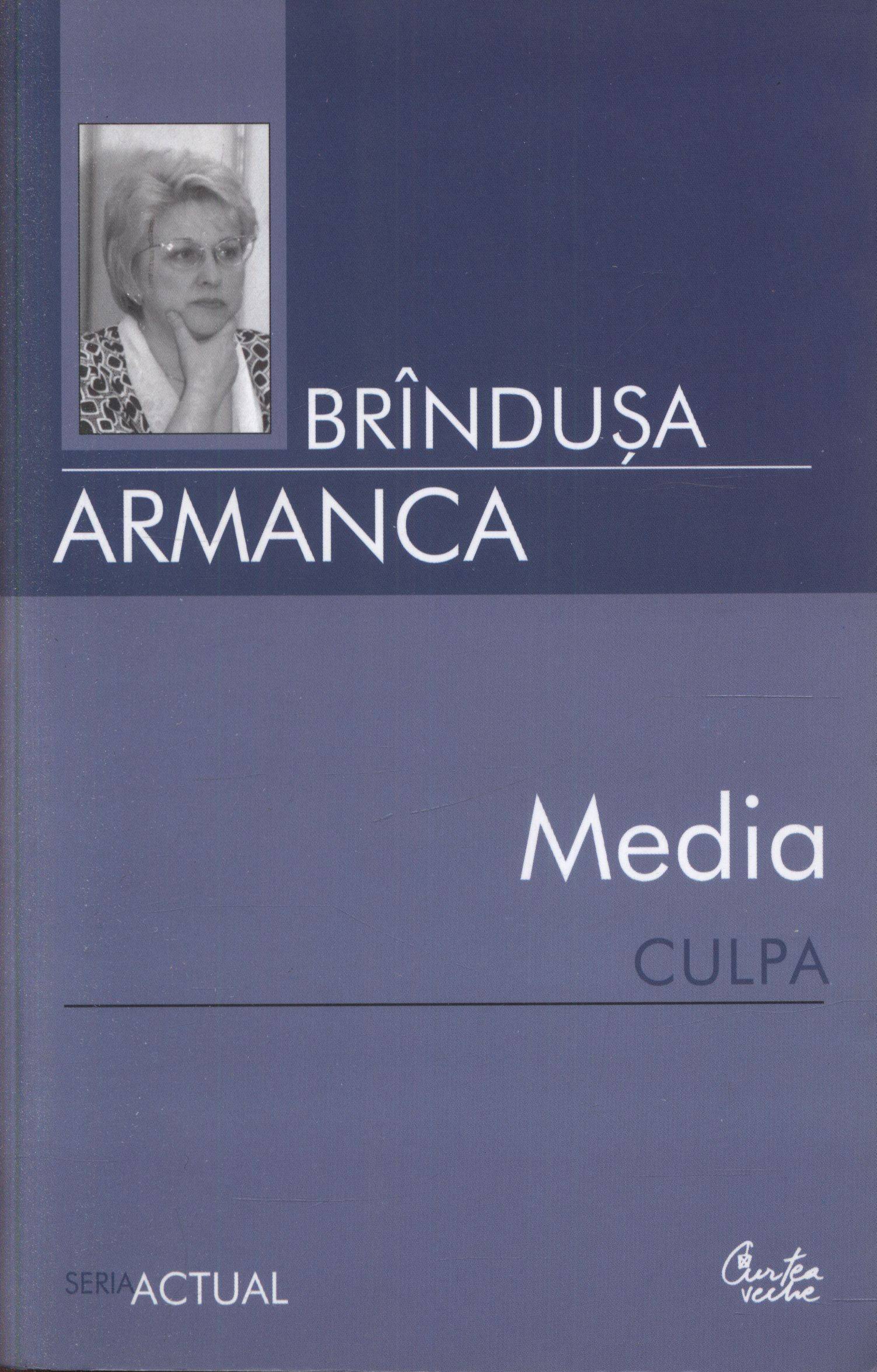 Carte Media culpa autor Brindusa Armanca editura Curtea Veche Publishing
