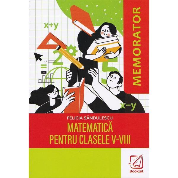 Carte Memorator Matematica Cls.5-8 Ed.2025 Gm226