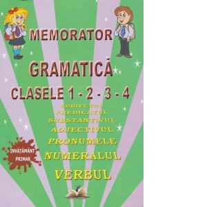 Carte Memorator gramatica pentru clasele 1-4