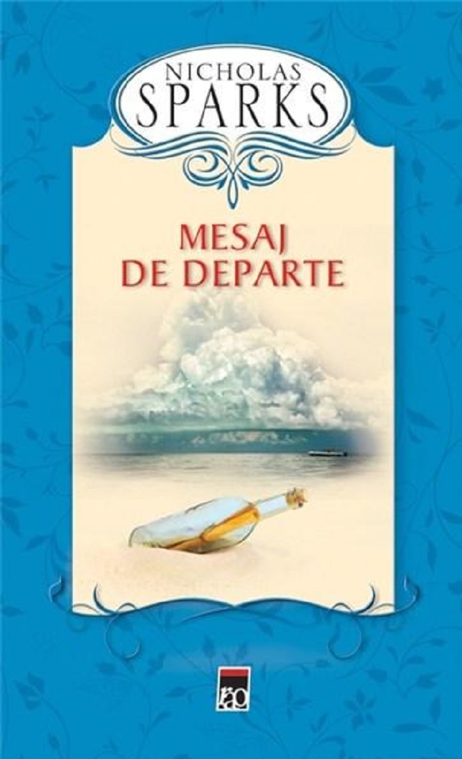 Carte Mesaj de departe autor Nicholas Sparks editura RAO
