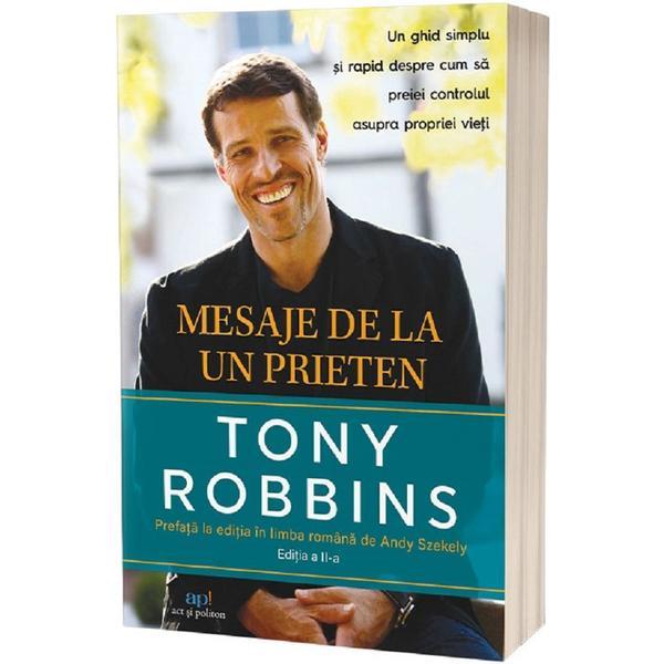 Carte Mesaje de la un prieten - Tony Robbins