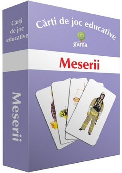 Carte Meserii. Carti de joc educative editura Gama