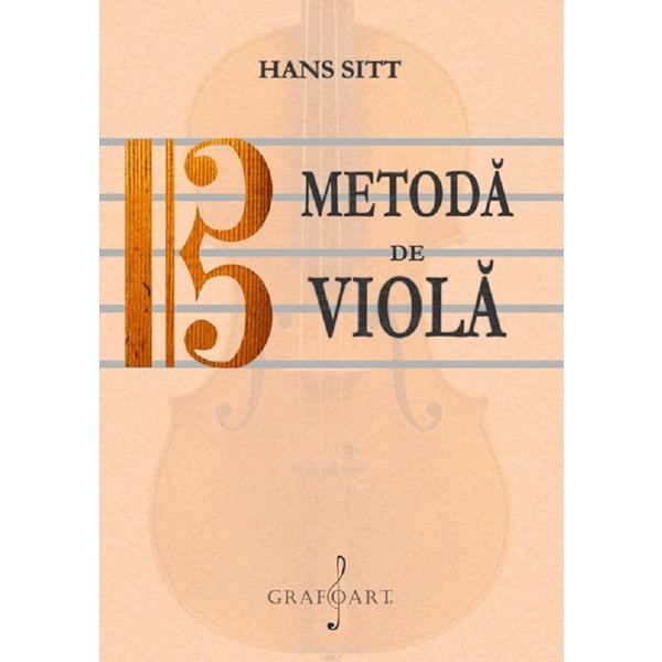 Carte Metoda de viola - Hans Sitt
