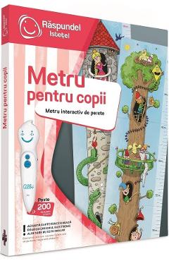 Carte Metru pentru copii. Carte interactiva: Raspundel Istetel editura -