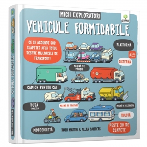 Carte Micii exploratori - Vehicule formidabile Autori Ruth Martin