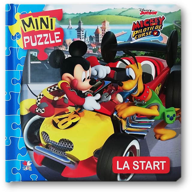 Carte Mickey si pilotii de curse. La start   editura Litera