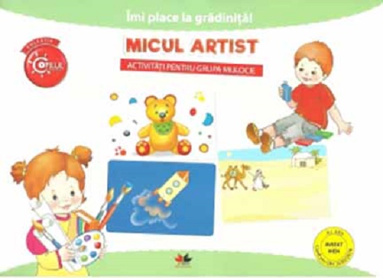 Carte Micul artist. Activitati pentru grupa mijlocie   editura Litera