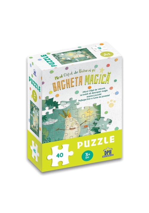 Carte Micul catel de usturoi si bagheta magica: Puzzle editura Didactica Publishing House