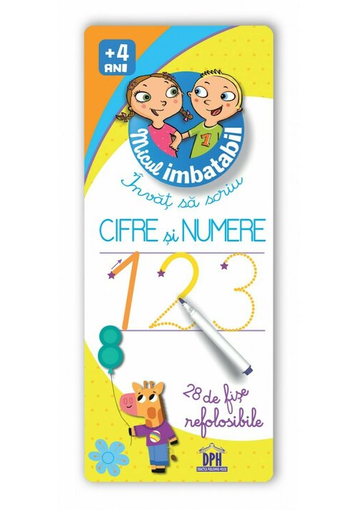 Carte Micul imbatabil - Invat sa scriu - Cifre si numere editura Didactica Publishing House