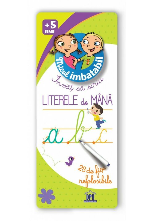 Carte Micul imbatabil - Invat sa scriu - Literele de mana editura Didactica Publishing House