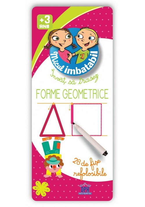 Carte Micul imbatabil - Invat sa trasez - Forme geometrice editura Didactica Publishing House