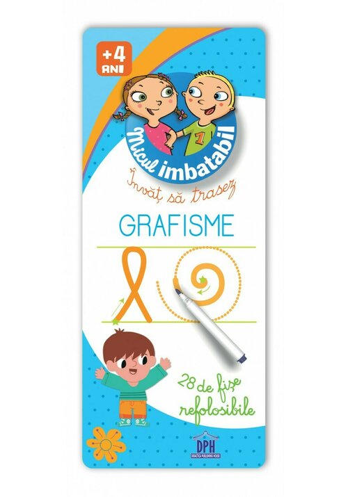 Carte Micul imbatabil - Invat sa trasez - Grafisme editura Didactica Publishing House