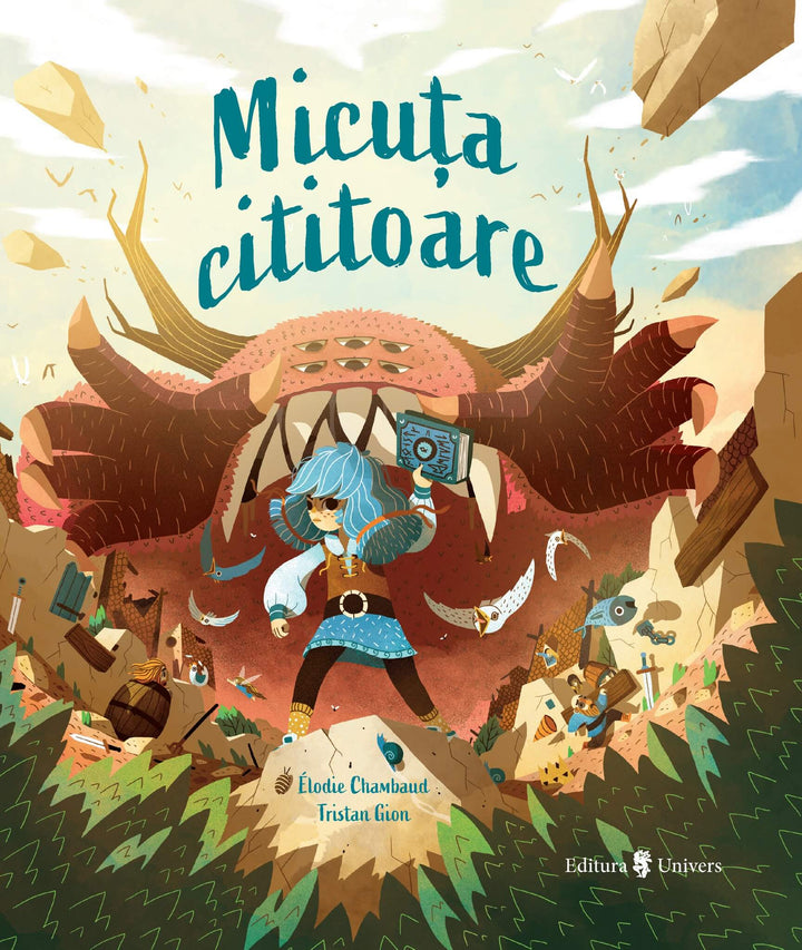 Carte Micuta cititoare autor Elodie Chambaud editura Univers