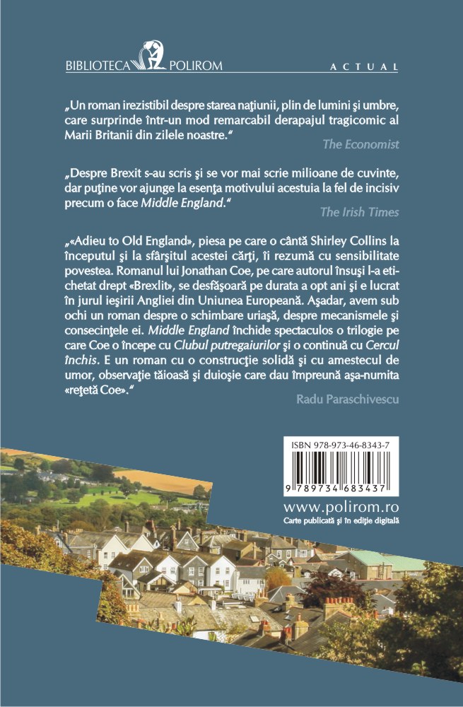 Carte Middle England autor Jonathan Coe editura Polirom