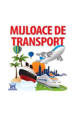Carte Mijloace de transport. Carte pliata editura -