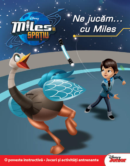 Carte Miles in spatiu. Ne jucam ... cu Miles   editura Litera
