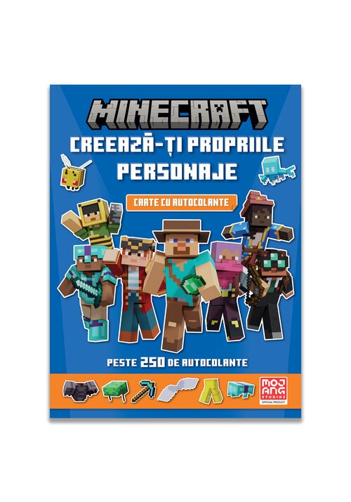 Carte Minecraft. Creeaza-ti propriile personaje editura Didactica Publishing House
