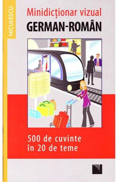 Carte Minidictionar vizual german-roman   editura Niculescu