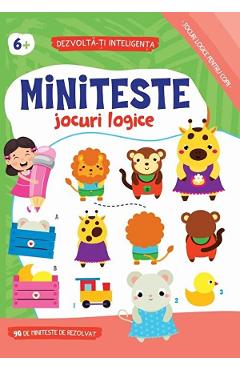 Carte Miniteste. Jocuri logice editura -