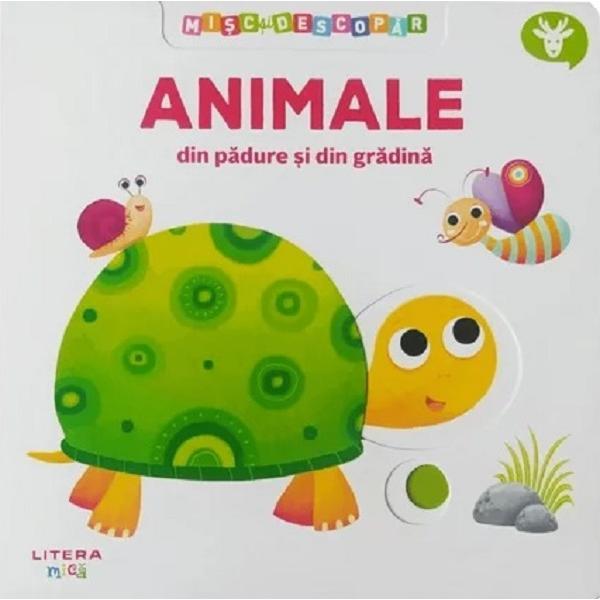 Carte Misc si descopar: Animale din padure si din gradina